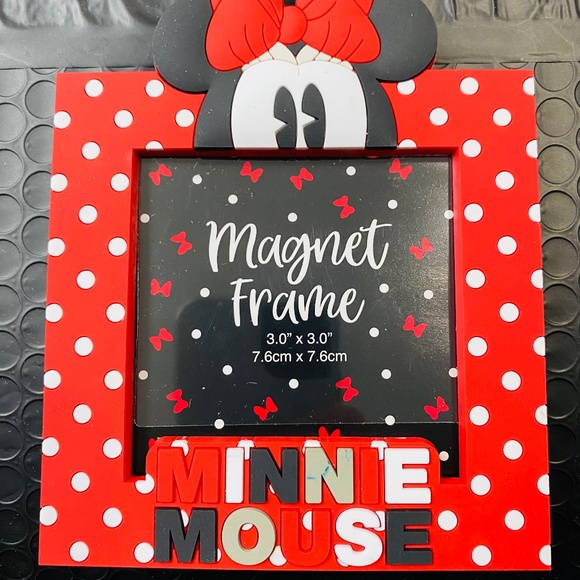 NWT Disney Parks Minnie Mouse Photo Frame and Luggage Tag Bundle - Picture 5 of 11